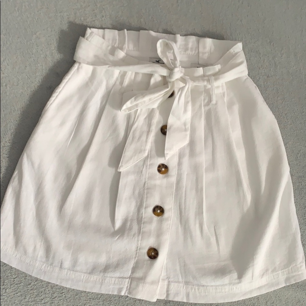 Ultra High Rise Button Up Hollister Skirt